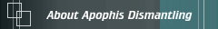 About Apophis Dismantling