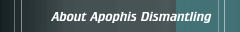 About Apophis Dismantling